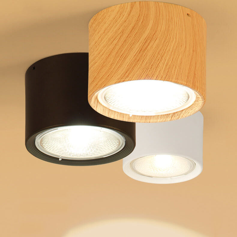 Nordic Cylinder LED Flush Mount Ceiling Light