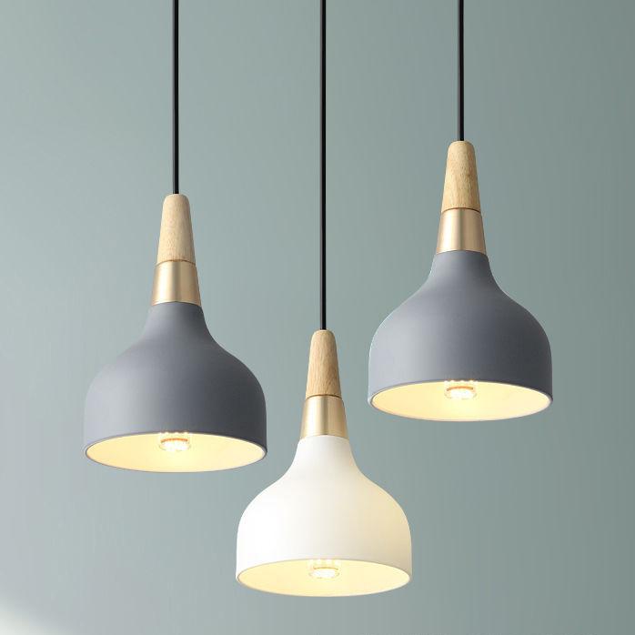 Modern Macaron Disc Pendant 1-Light