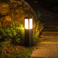 Modern Square LED Solar Outdoor Path 1-Light