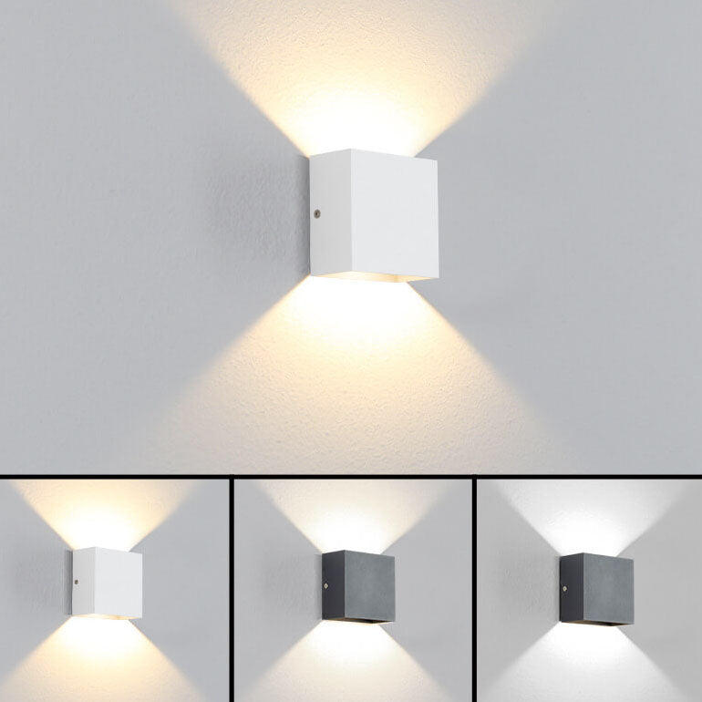 Modern Square LED Wall Sconce 1-Light