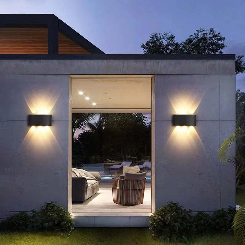 Modern Rectangular LED Wall 2-Light