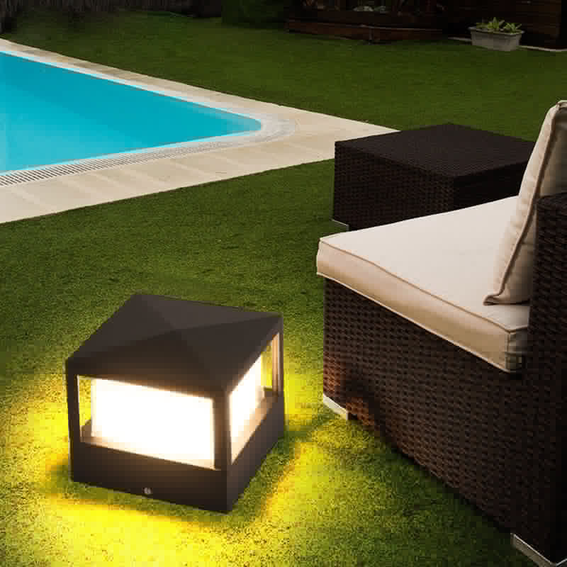 Modern Square LED Waterproof Outdoor Landscape Light