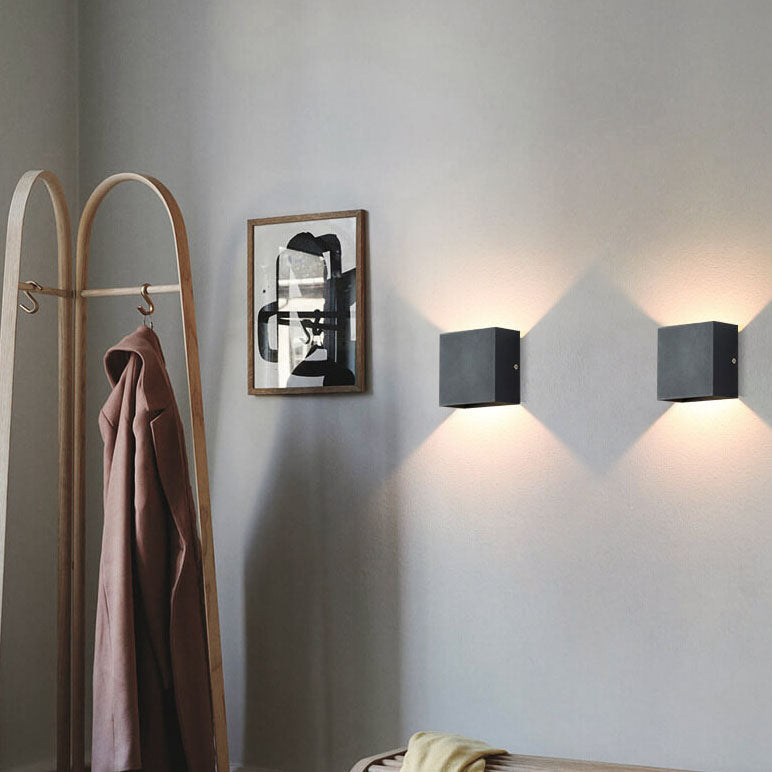 Modern Square LED Wall Sconce 1-Light