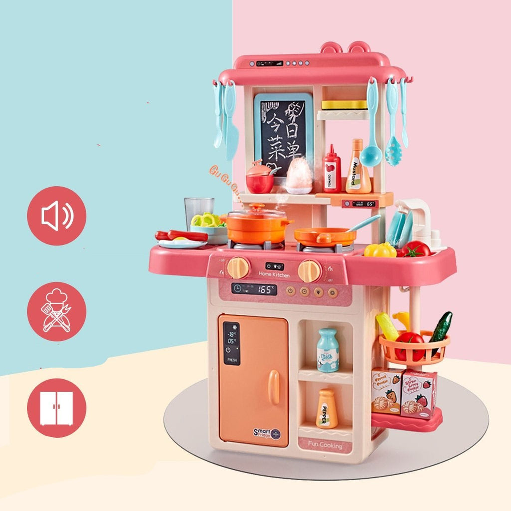 Guili | Cooking Fun Mini Kitchen | Playfully learning - Complete toy set
