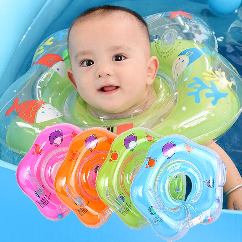 Guili | BabyFloat | Baby Swim Ring Neck - Baby Swimming Aid for Safe Water Fun