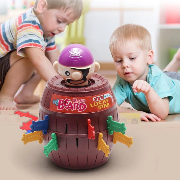 Guili | Pirate Bucket Toy | Exciting - Interactive Game for Children