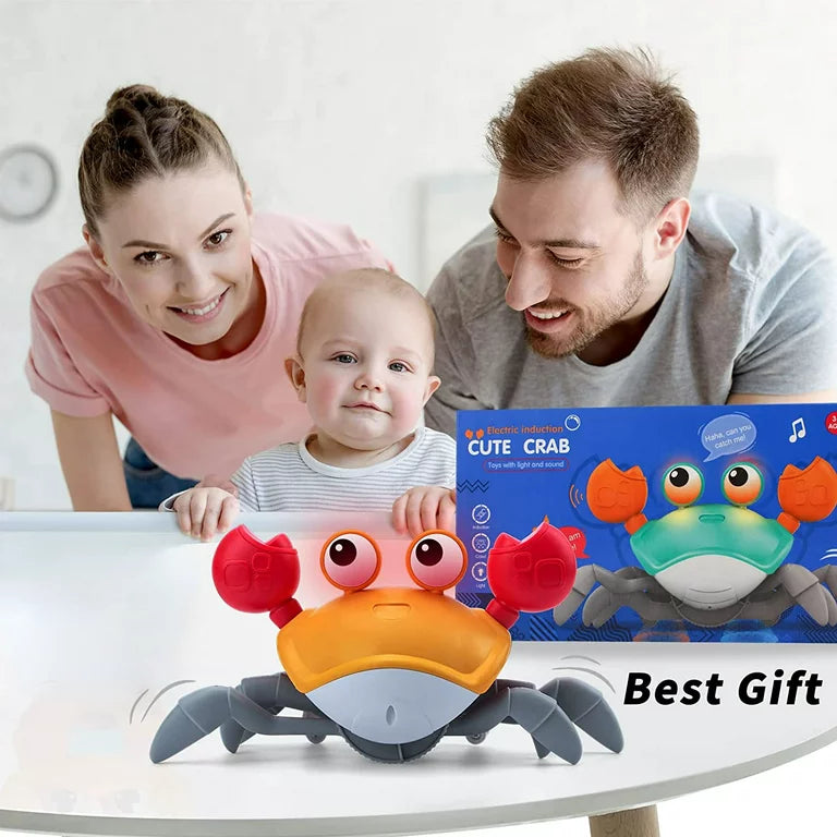 Guili | Happycrab | Moving And Sound-Producing Toy - Crawling Crab Toy