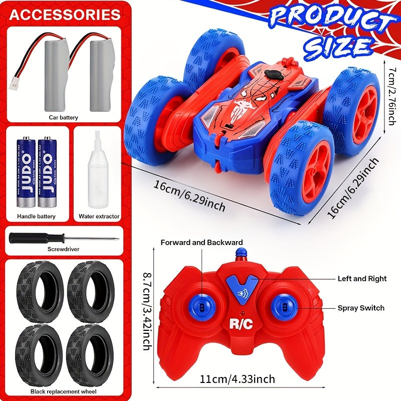 Guili | SpinMaster Stunt Car | Spectacle and action - 360° stunts with light and spray