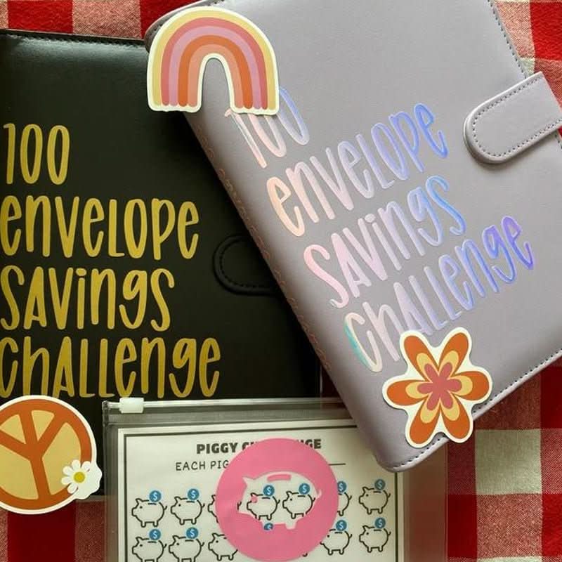 Guili | 100 Envelope Challenge Budget Binder for Family Finances