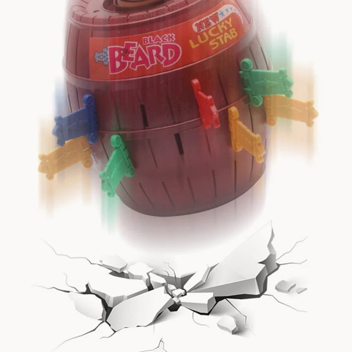 Guili | Pirate Bucket Toy | Exciting - Interactive Game for Children