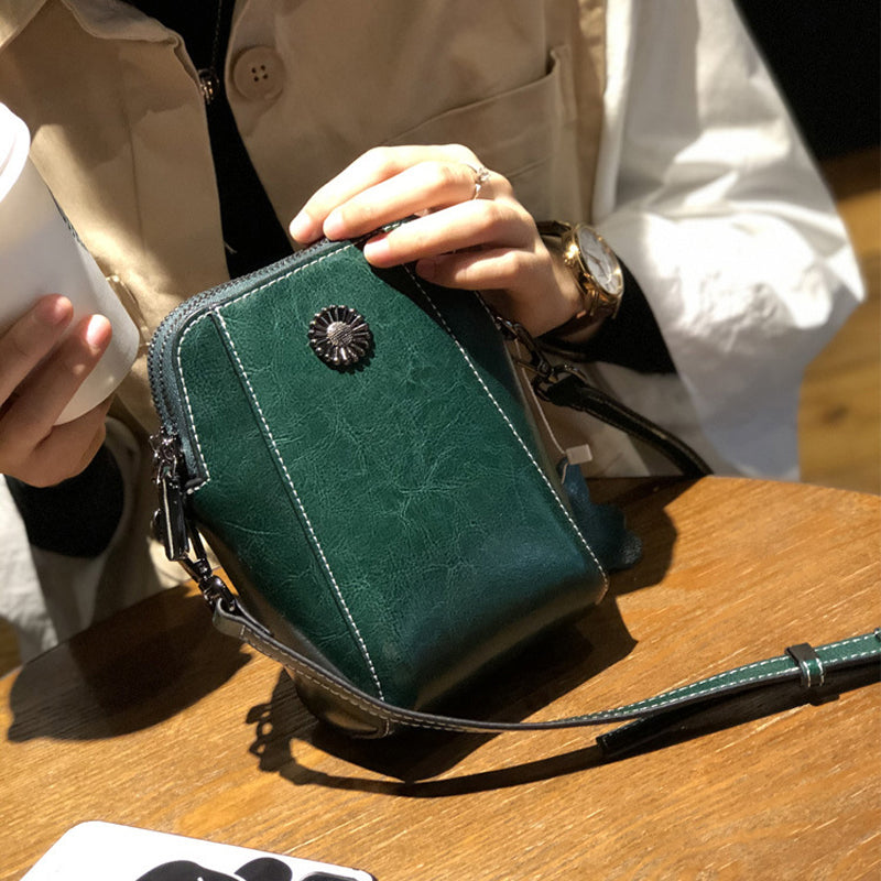 Guili | Women's Soft Leather Mobile Phone Bag
