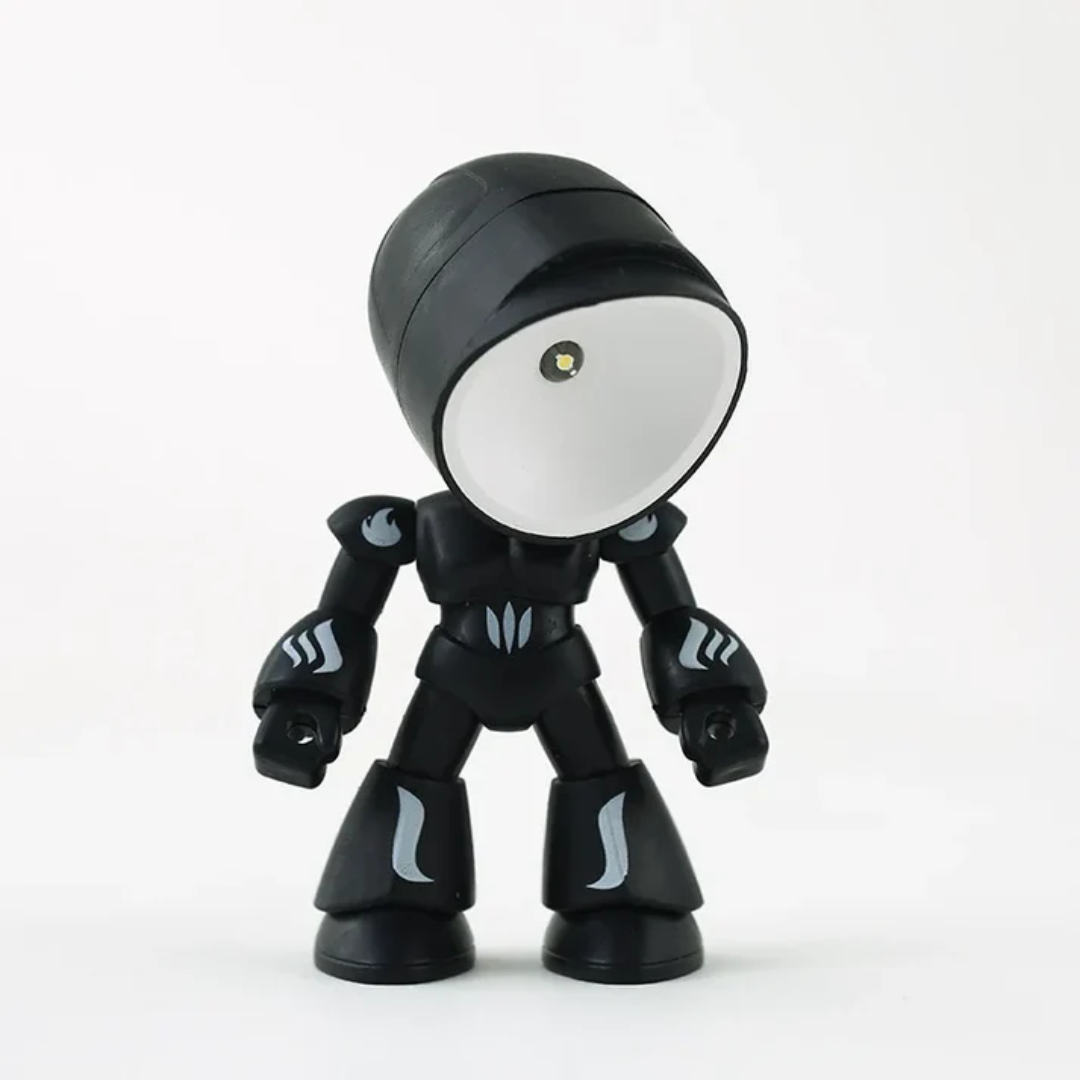 Modern Robot-Inspired LED Table Lamp 1-Light