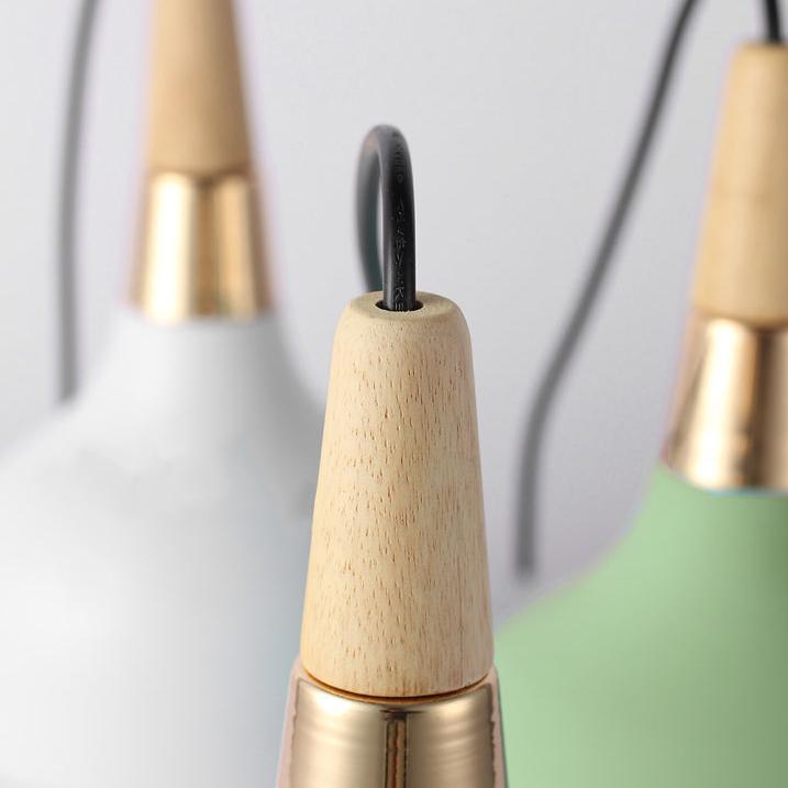 Modern Macaron Disc Pendant 1-Light