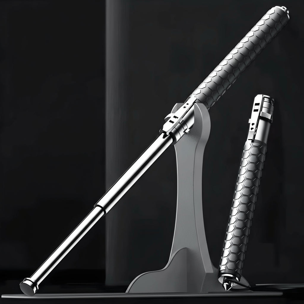 Guili | AllGuard Stick – Automatic Self-Defense Walking Stick with Stability Support