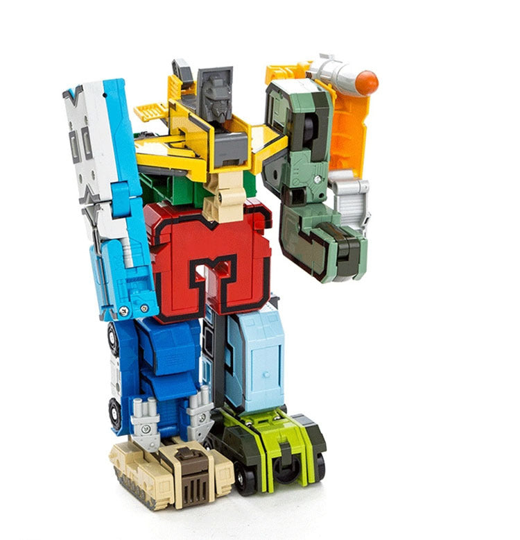Guili | NumberBot | Build and learn playfully - Transformable robot blocks