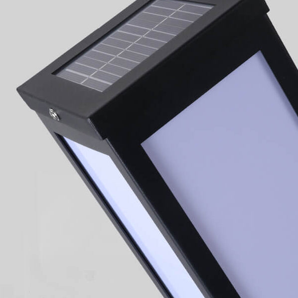 Modern Square LED Solar Outdoor Path 1-Light