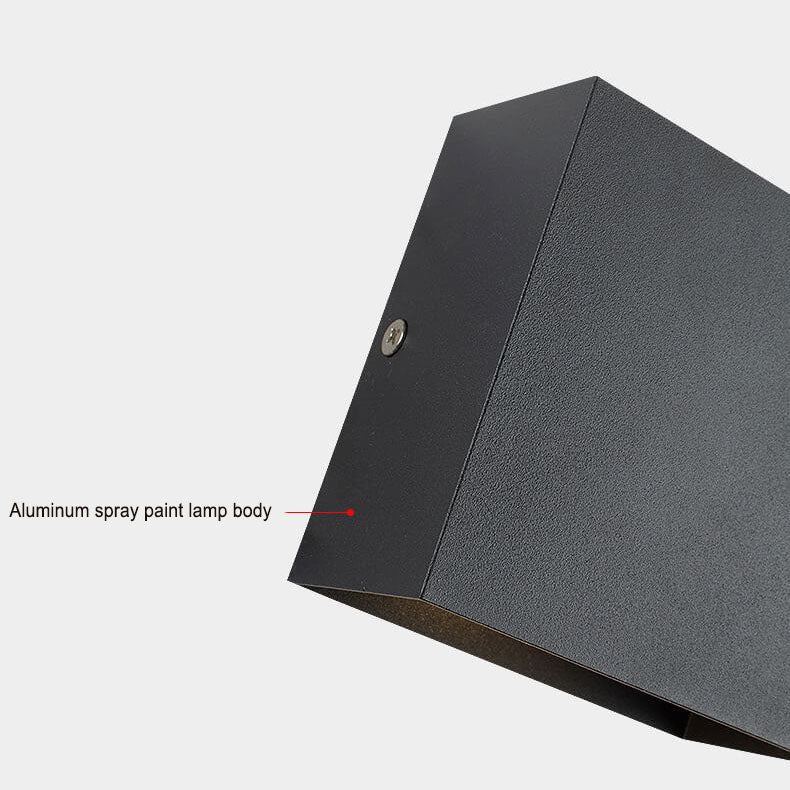 Modern Square LED Wall Sconce 1-Light