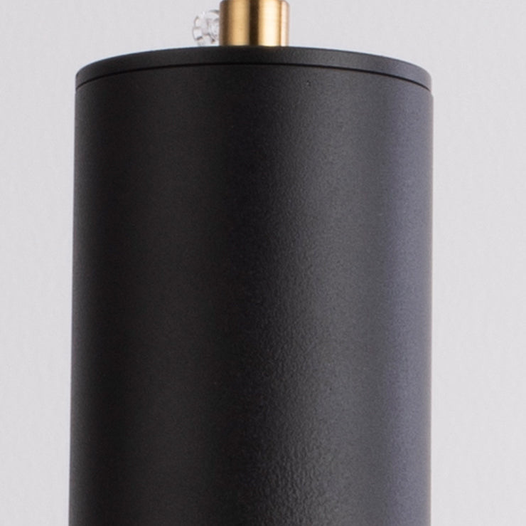 Nordic Minimalist Column Iron Pendant Light 1-Light