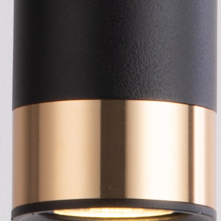 Nordic Minimalist Column Iron Pendant Light 1-Light