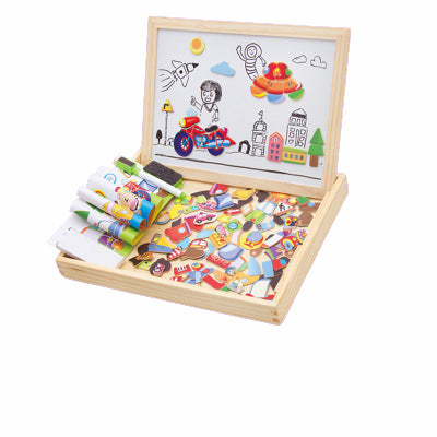 Guili | Magnetix MagnaKunst | Creative learning - Wooden magnetic playboard