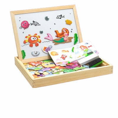 Guili | Magnetix MagnaKunst | Creative learning - Wooden magnetic playboard