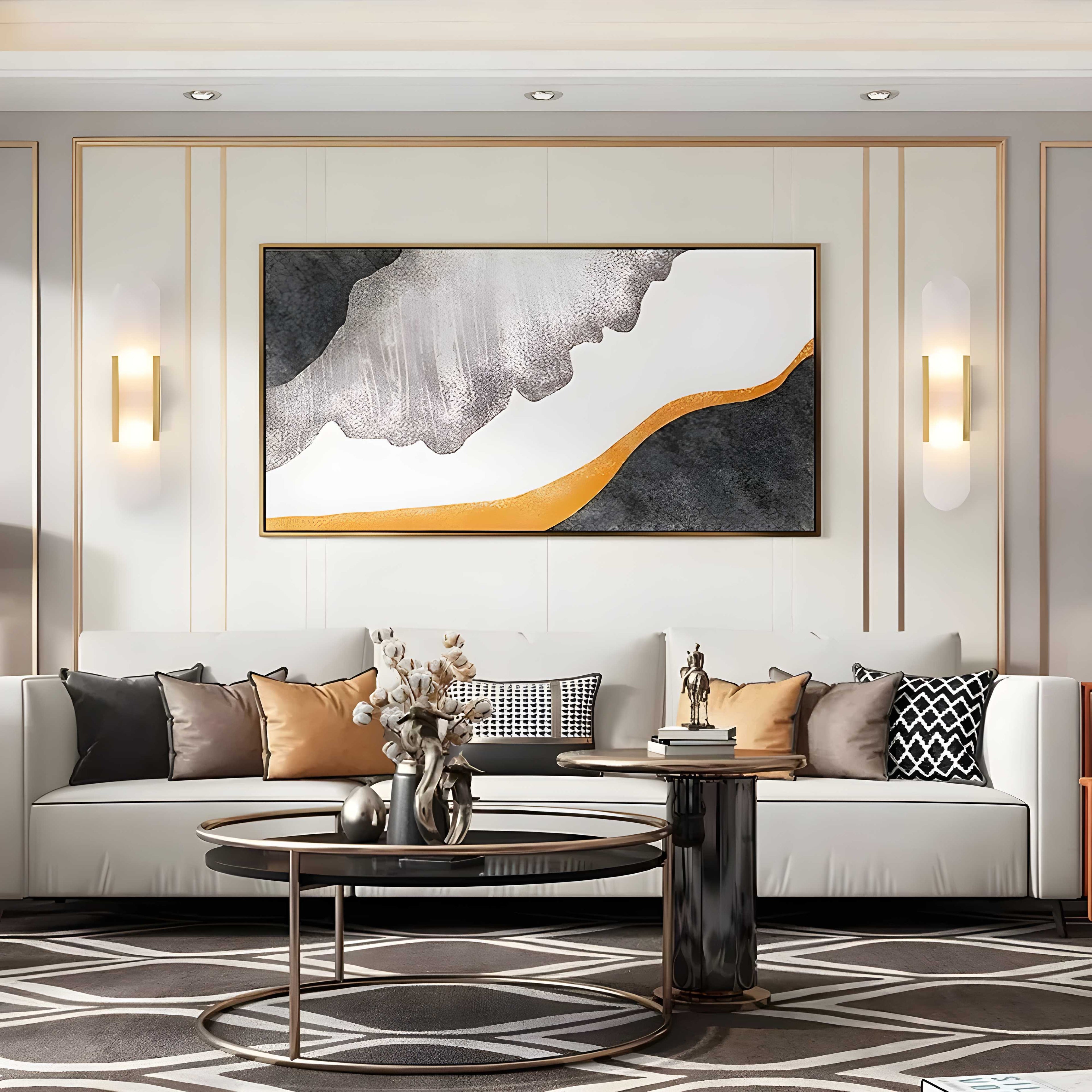 Nordic Alabaster Marble Wall Sconce LED 1-Light