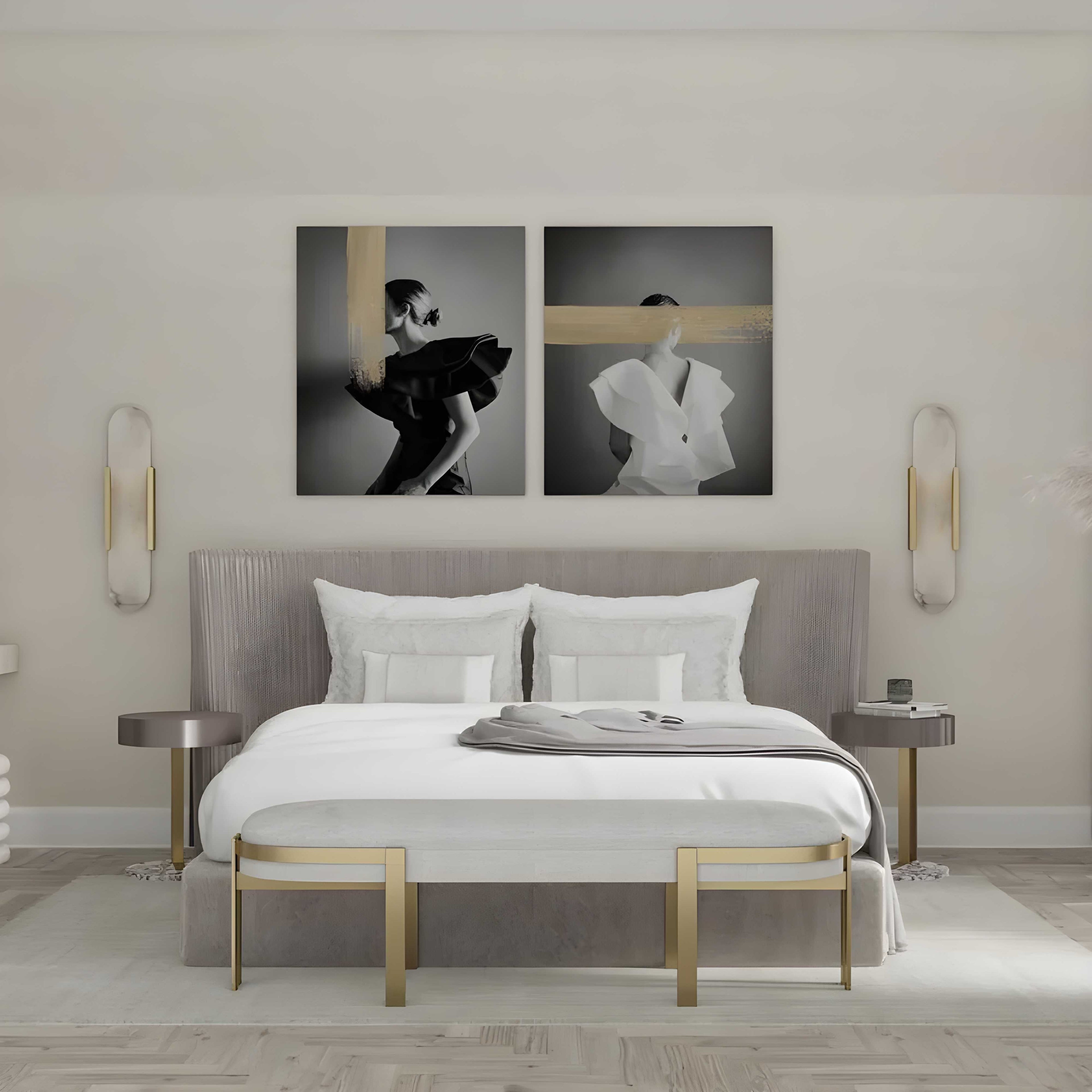 Nordic Alabaster Marble Wall Sconce LED 1-Light