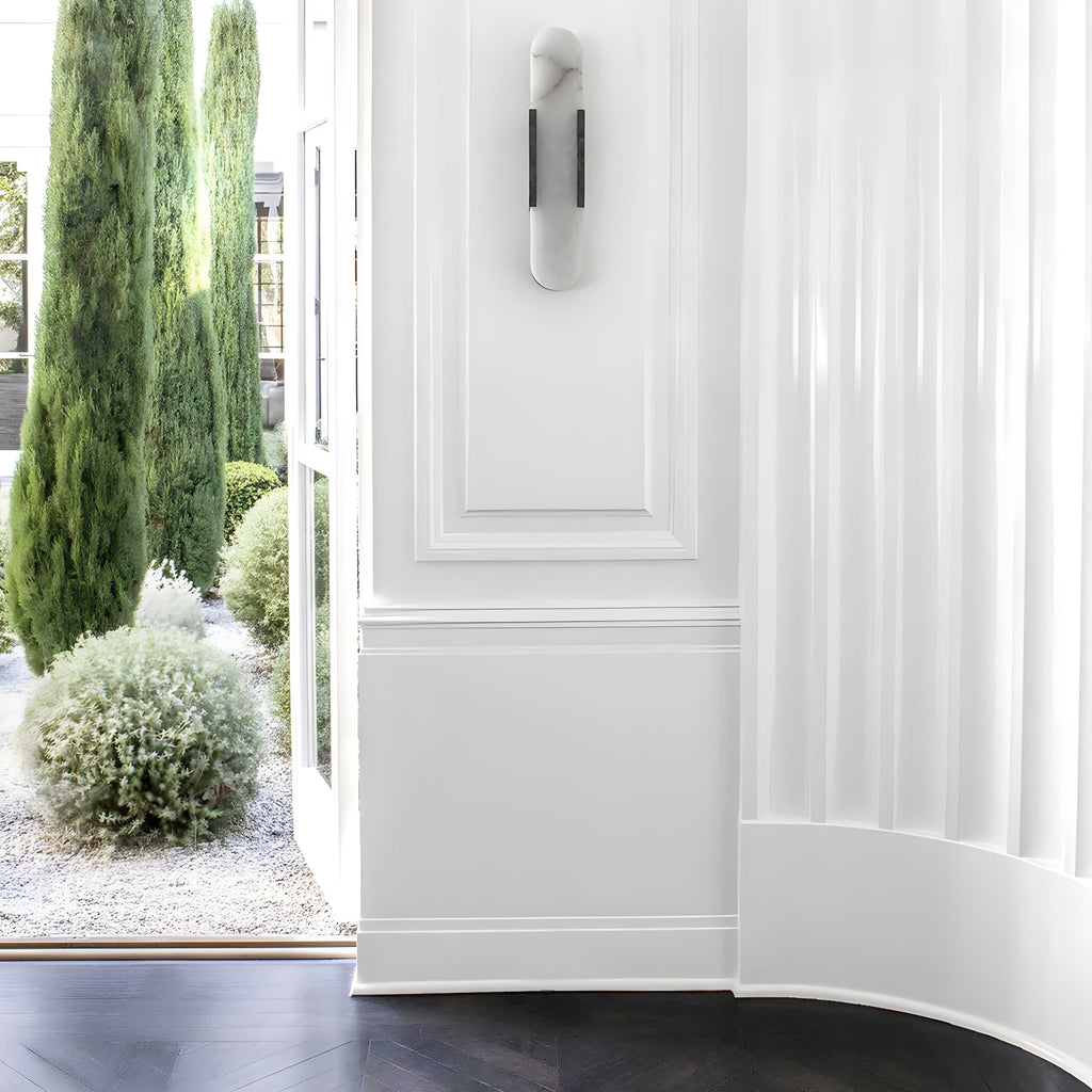 Nordic Alabaster Marble Wall Sconce LED 1-Light