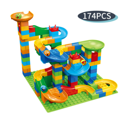 Guili | Marble Race Run Blocks | Playful Learning & Discovering - Creative Building Set