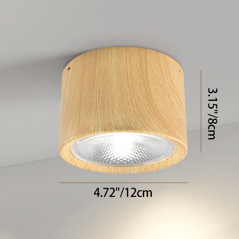 Nordic Cylinder LED Flush Mount Ceiling Light