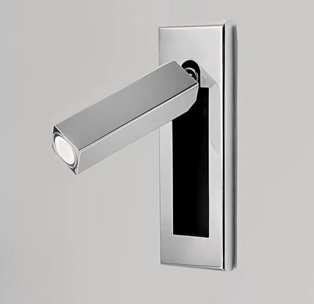 Modern Minimalist Embedded Aluminum LED Wall Sconce 1-Light