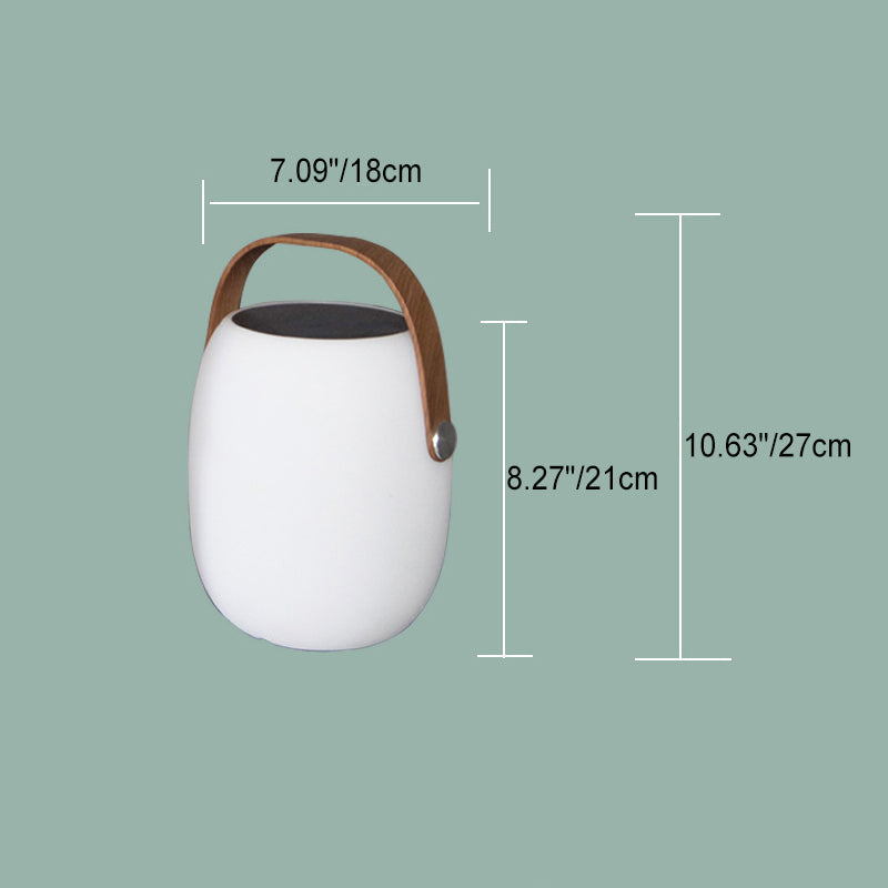 Modern Portable Solar LED Outdoor Lantern Light 1-light