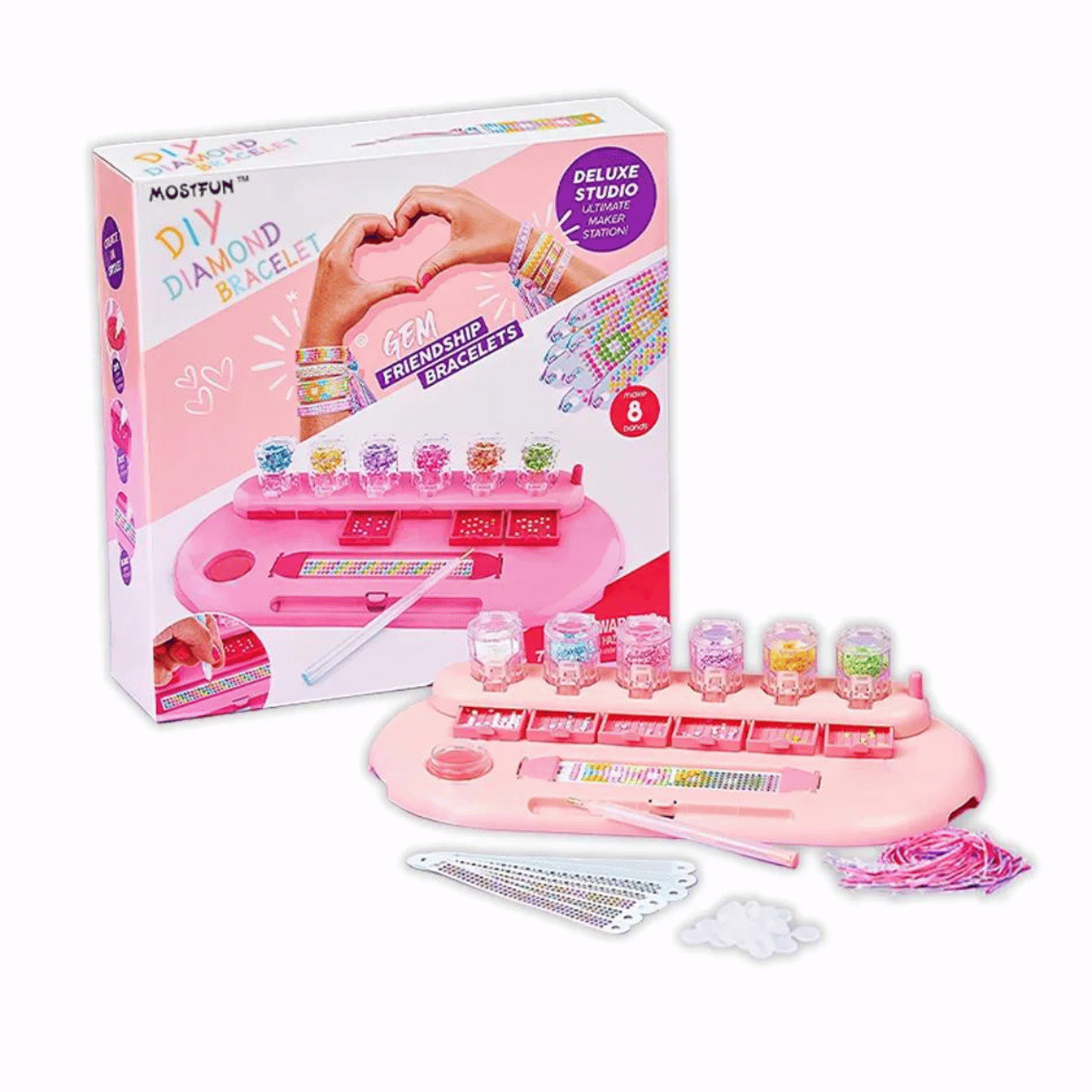 Guili | SparkleCraft | Creative Fun - DIY Diamond Bracelet for Kids