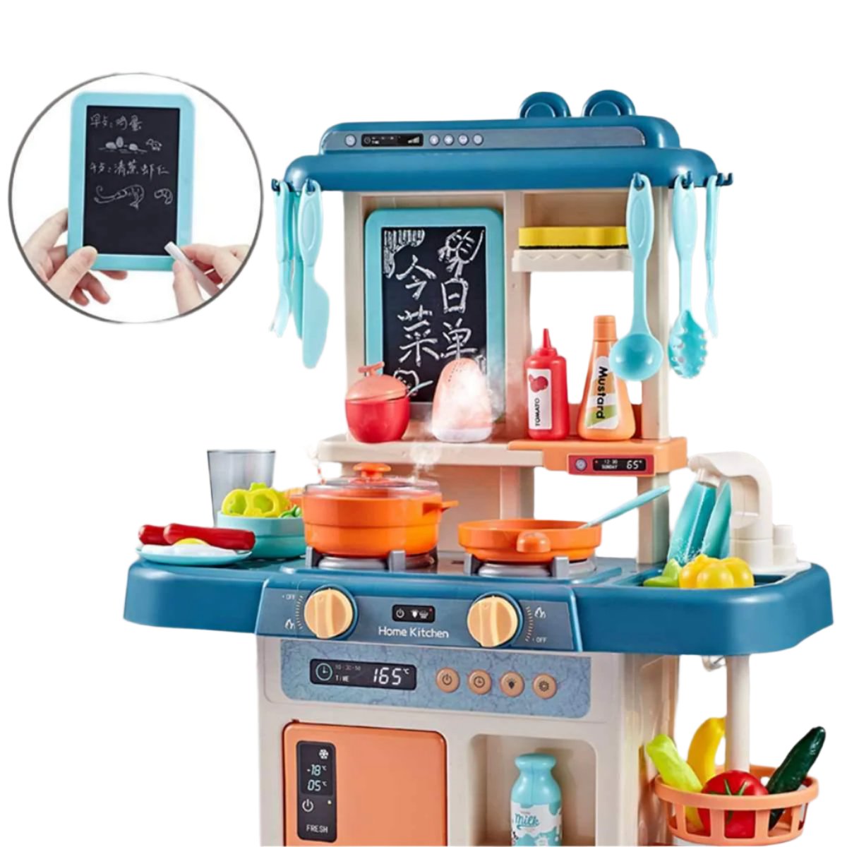 Guili | Toy Water Tap | Flowing Fun - Realistic Kitchen Game with Real Water for Children