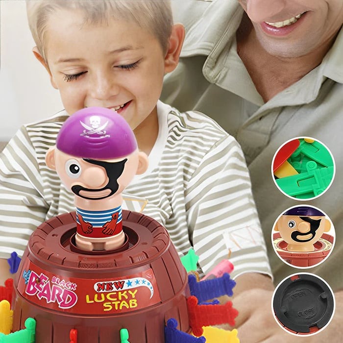 Guili | Pirate Bucket Toy | Exciting - Interactive Game for Children