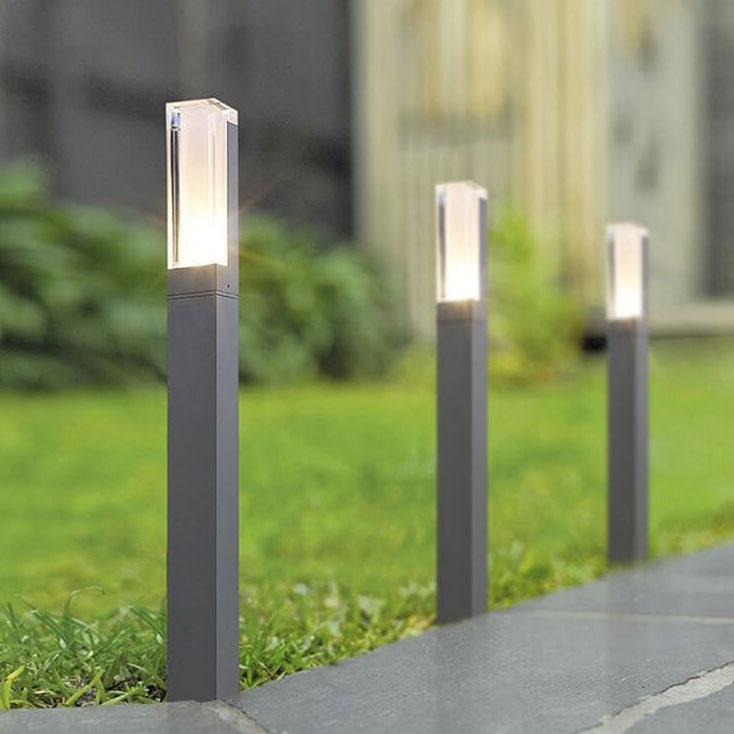 Modern Square LED Outdoor Garden Path 1-Light