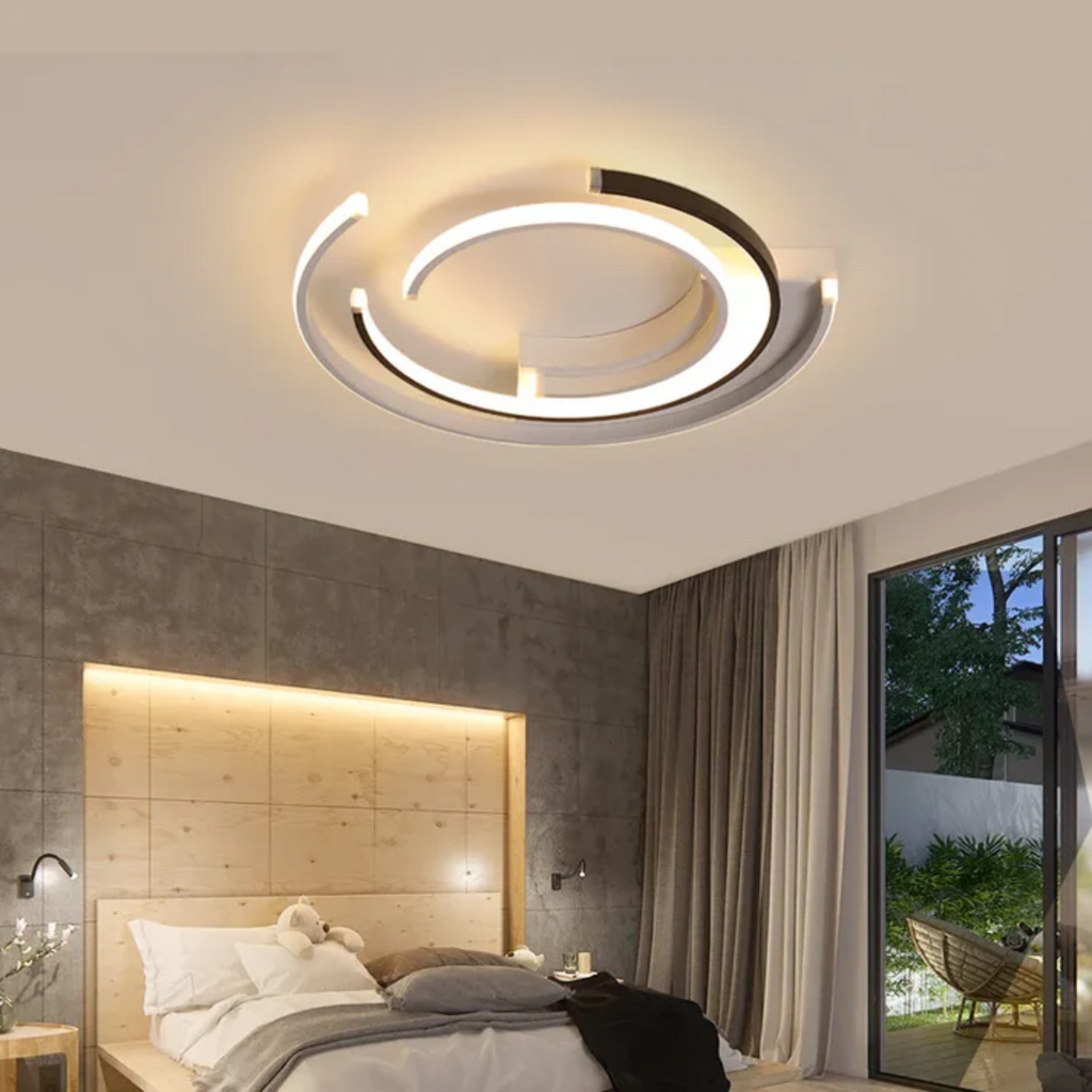 Modern Spiral LED Ceiling Light 1-Light
