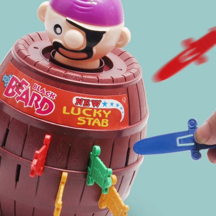Guili | Pirate Bucket Toy | Exciting - Interactive Game for Children