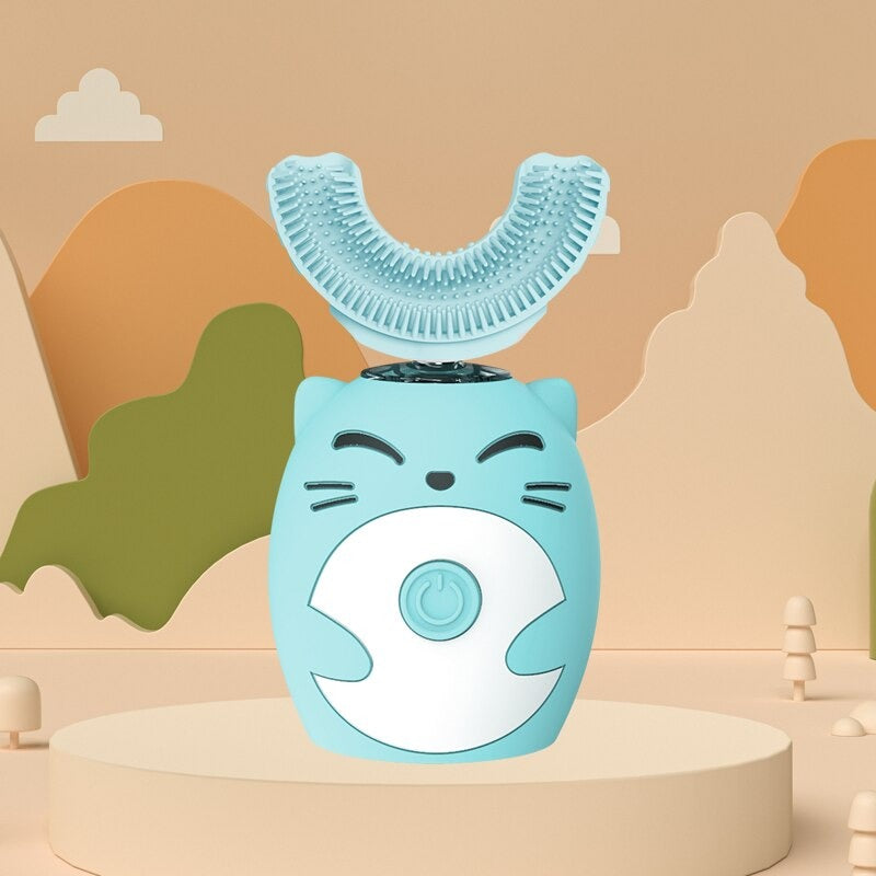 Guili | Electric Toothbrush for Kids | Make Brushing Fun - U-Shaped Kids Toothbrush