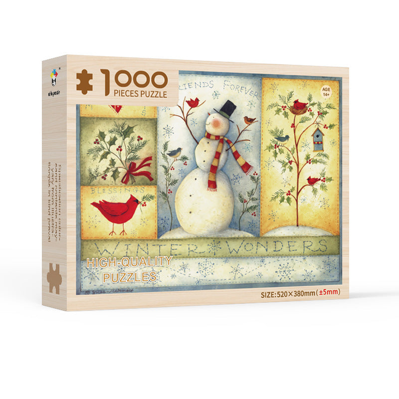 Guili | Christmas Puzzle Countdown Calendar | Make Christmas Magical - 1008 Pieces Puzzle in 24 Doors
