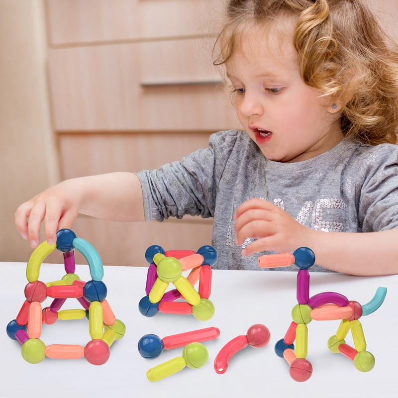 Guili | Magnetix Attractive Building Blocks Set | Development & Creativity - For Babies and Children