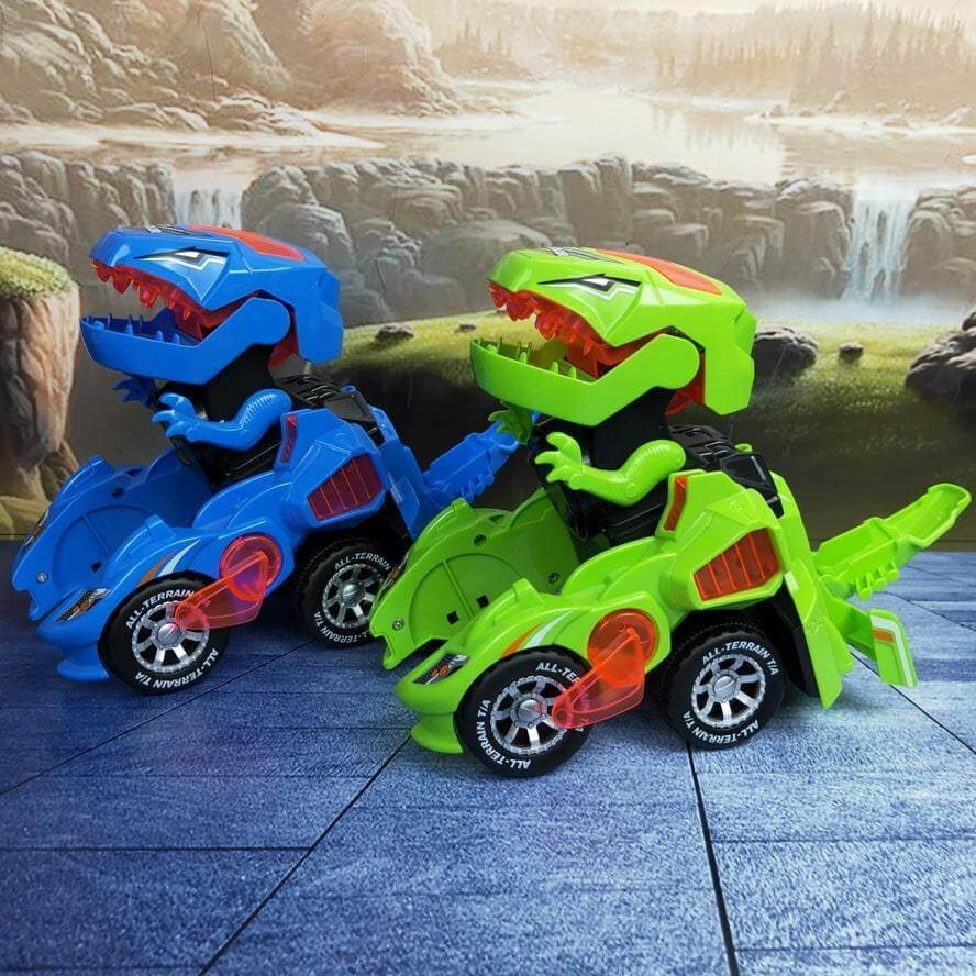 Guili | Dinosaur Car | Educational and Fun – LED Remote Control