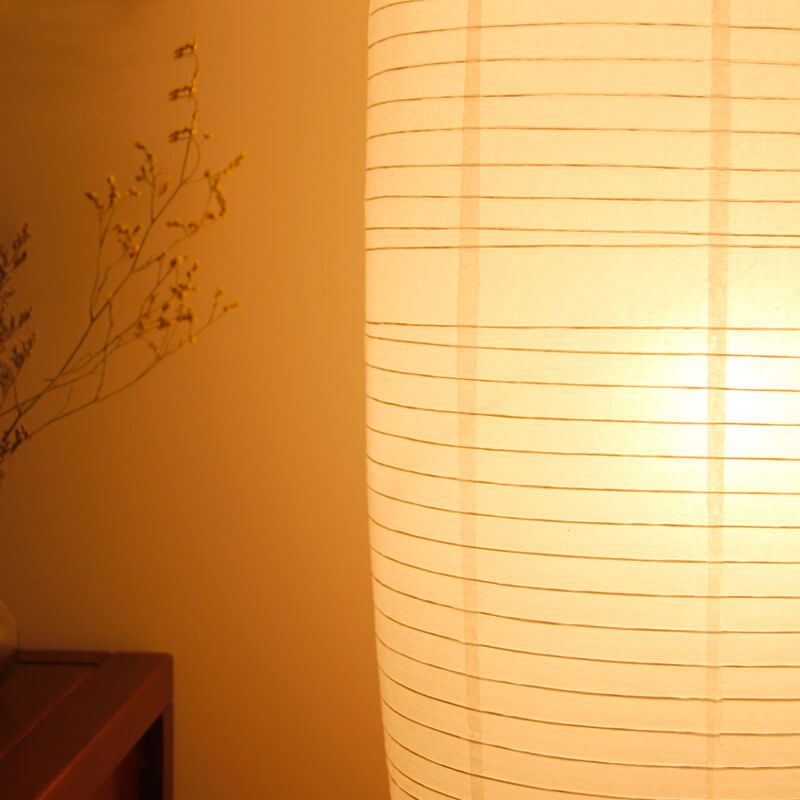 Nordic Rice Paper Column 2-Light Floor Lamp