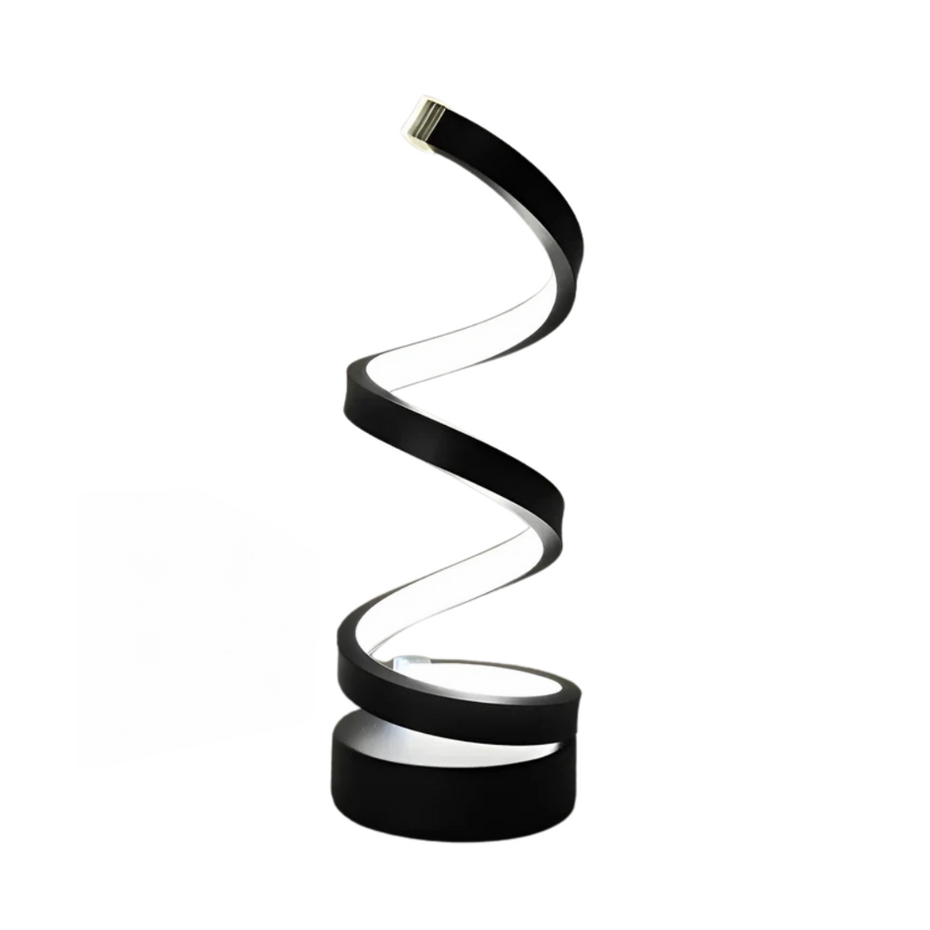 Modern Spiral LED Table Lamp 1-Light