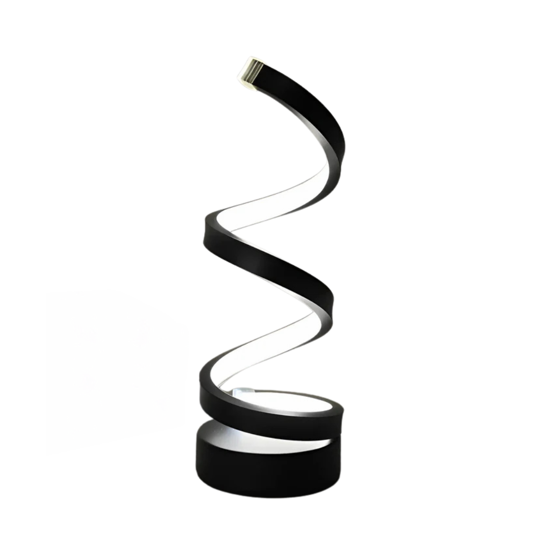 Modern Spiral LED Table Lamp 1-Light