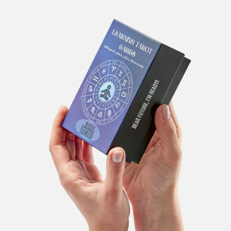 Guili | Learning cards Tarot deck with meanings on it