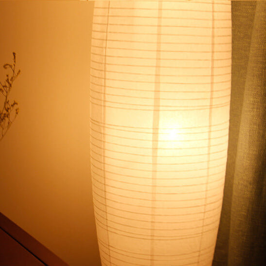 Nordic Rice Paper Column 2-Light Floor Lamp