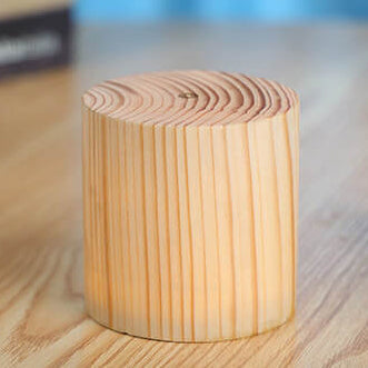 Creative Wood LED Touch Night Table Lamp 1-Light