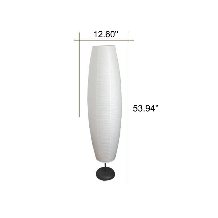 Nordic Rice Paper Column 2-Light Floor Lamp