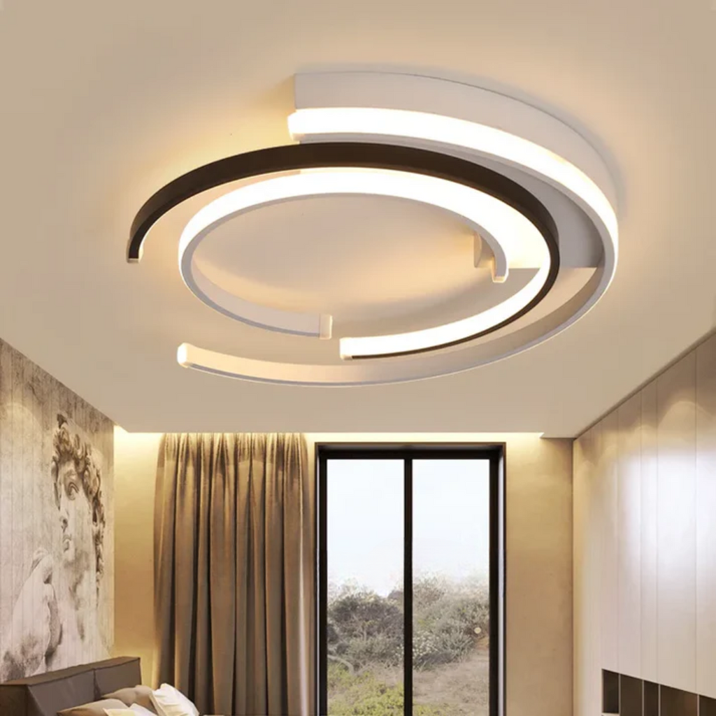 Modern Spiral LED Ceiling Light 1-Light